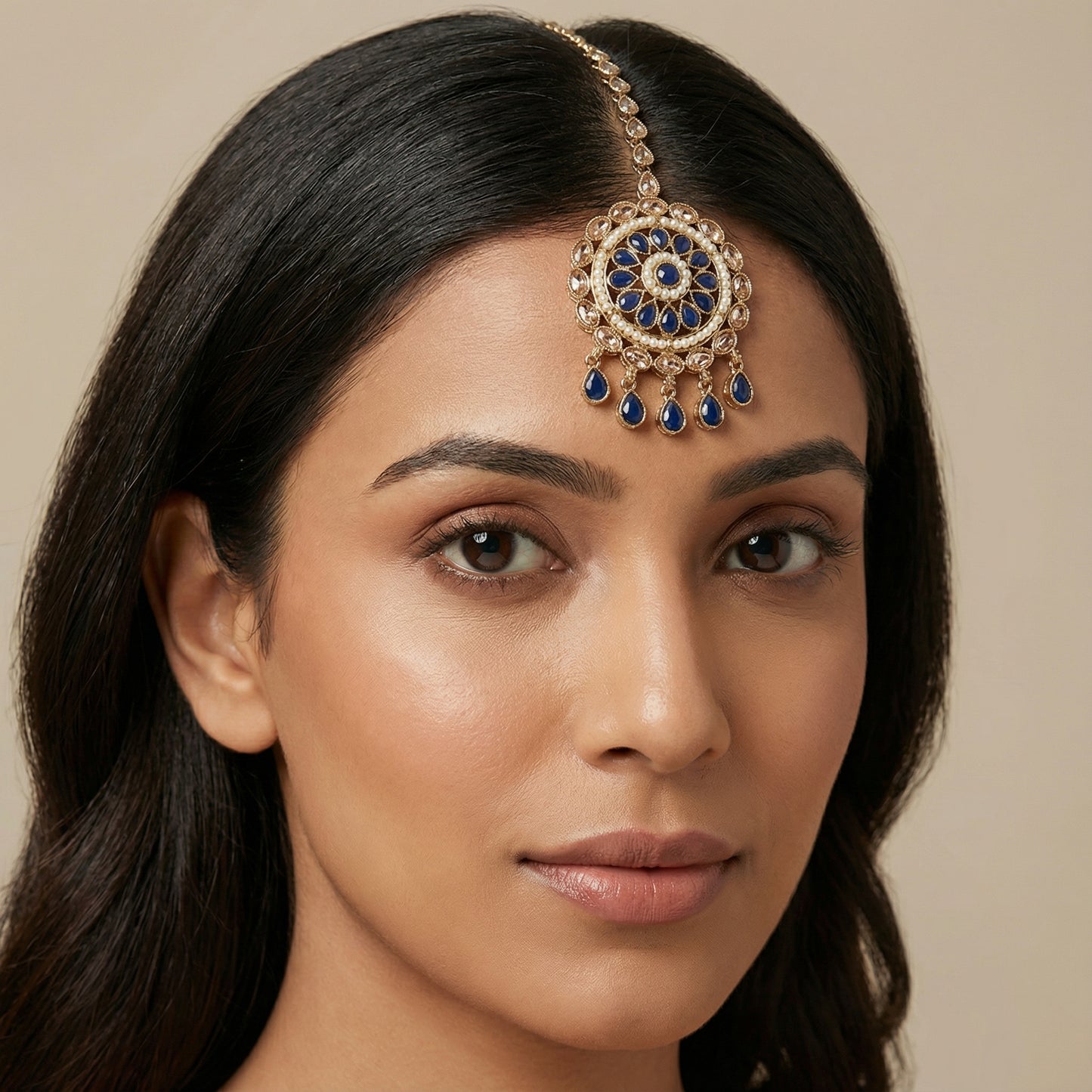 Sapphire Chakra Tikka