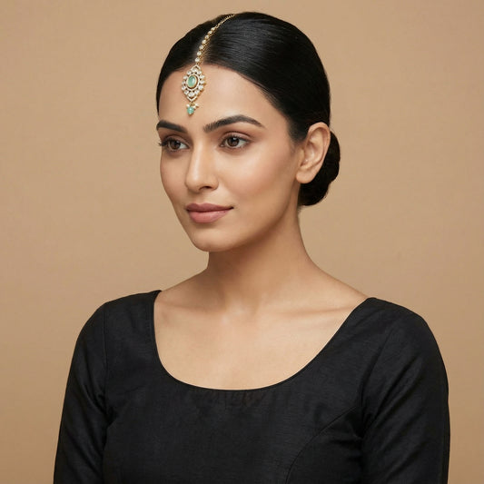 Serene Mint Halo Tikka