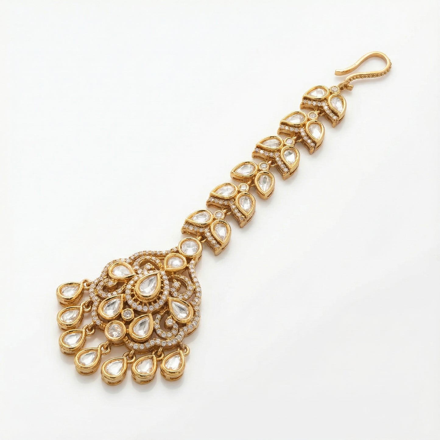 Aranya Polki Chandelier Tikka