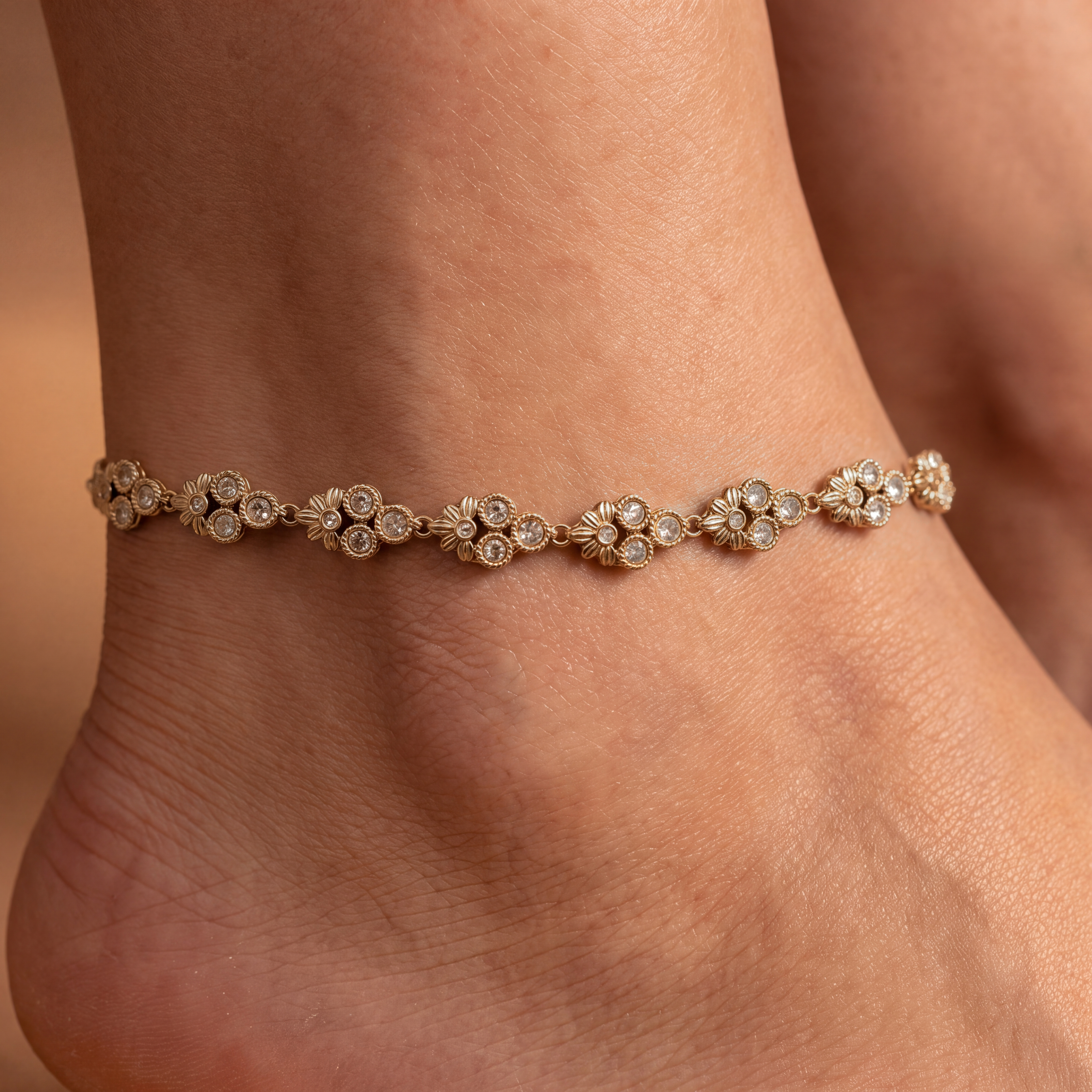 Luna Blossom Anklets