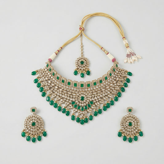 Majestic Emerald Choker