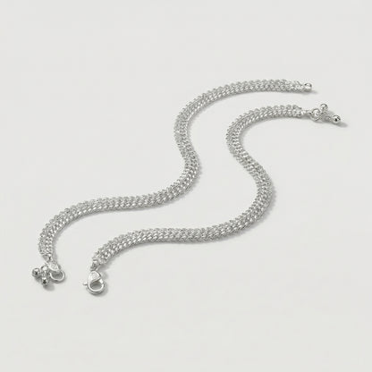 Sterling Sparkle Anklets