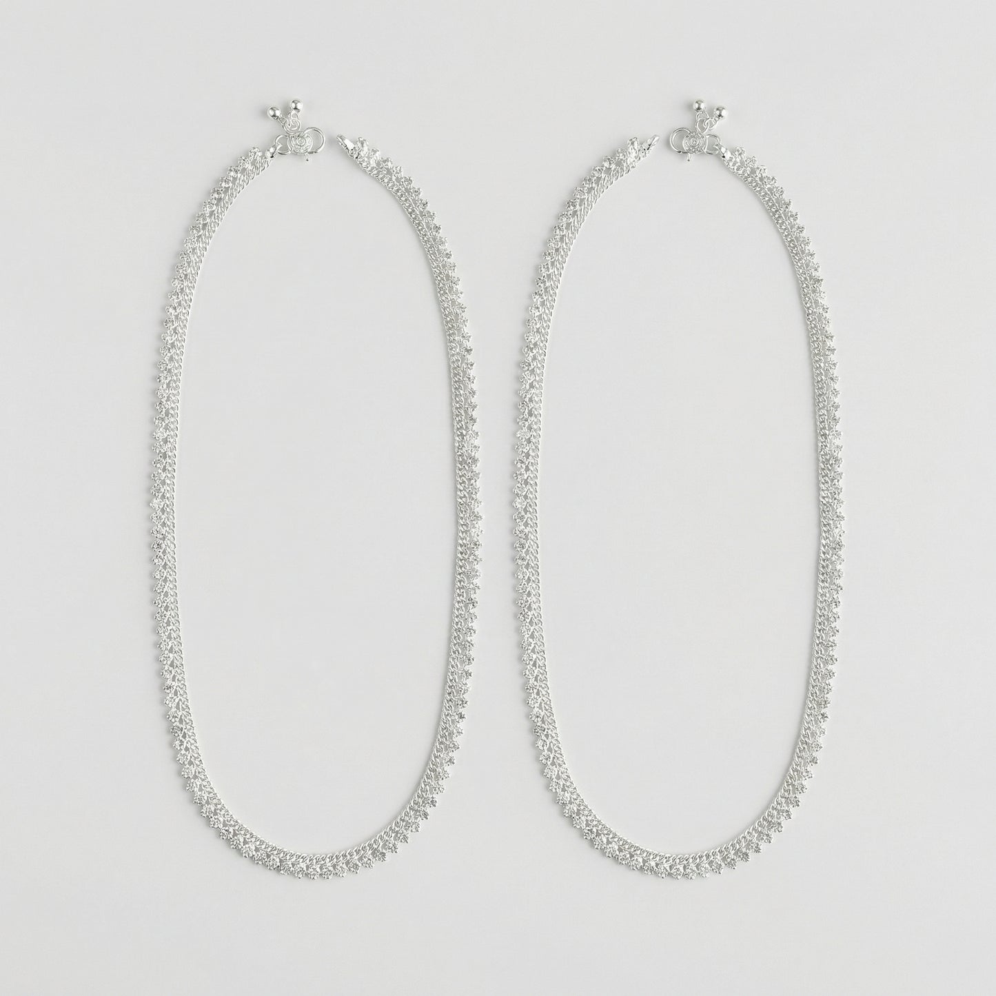 Sterling Sparkle Anklets