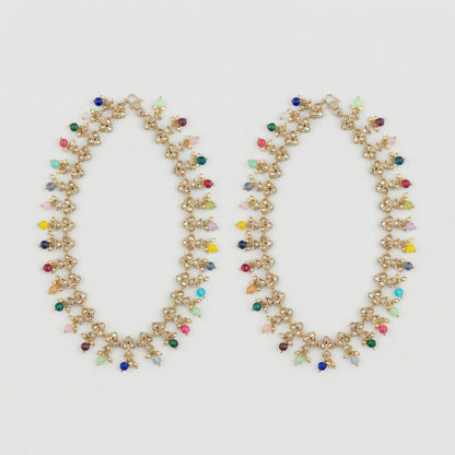 Navrang Kundan Anklets