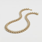 Eternity Stone Anklets detail of round center stones and pavé halos