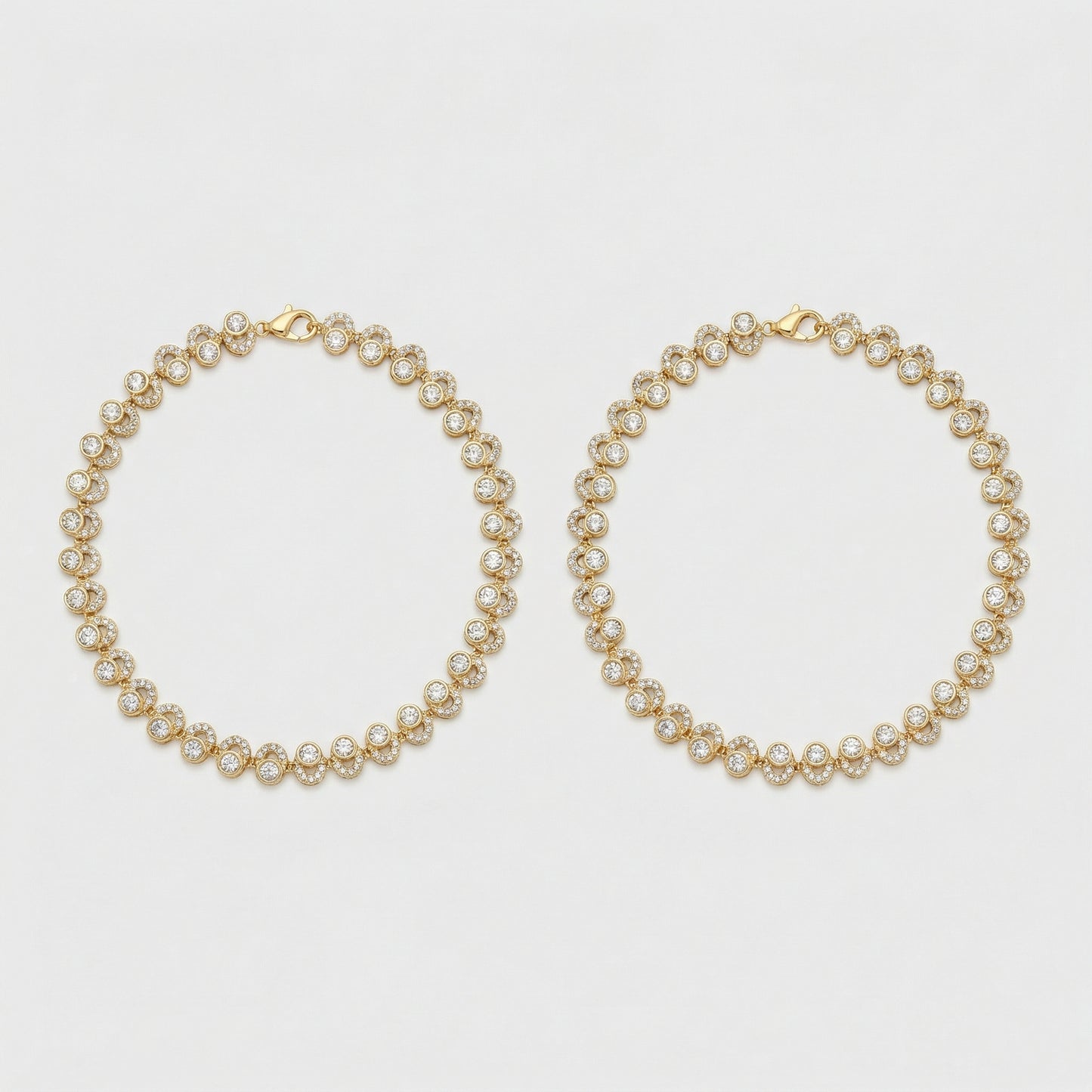 Eternity Stone Anklets