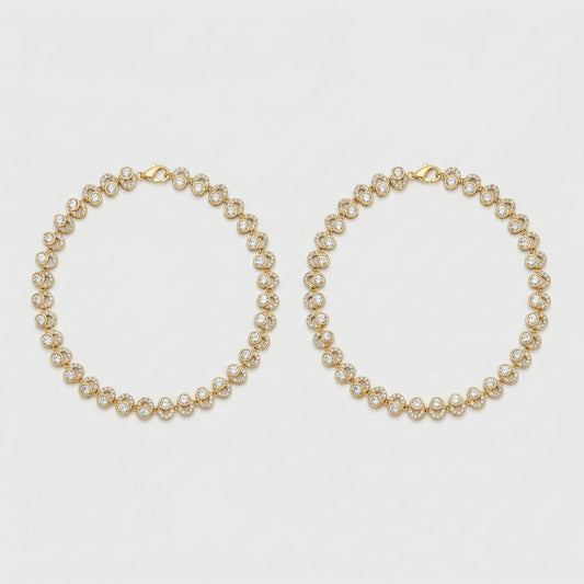 Eternity Stone Anklets