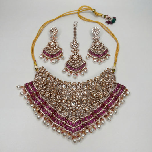 Meera Ruby Radiance Set