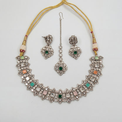 Amara Multi-Stone Choker Set