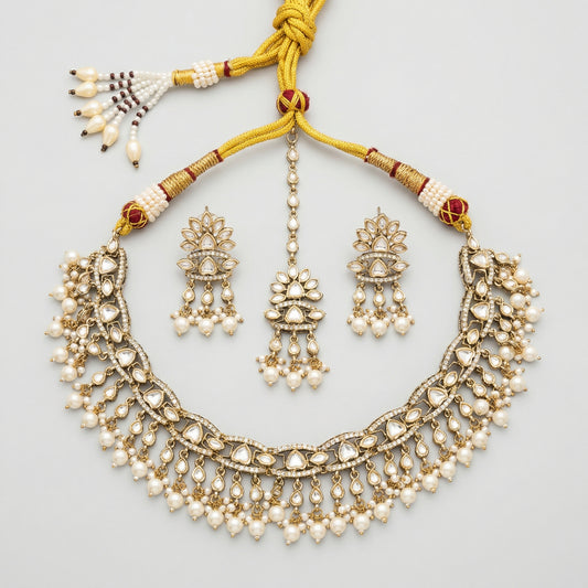 Anmol Pearl Heirloom Necklace Set