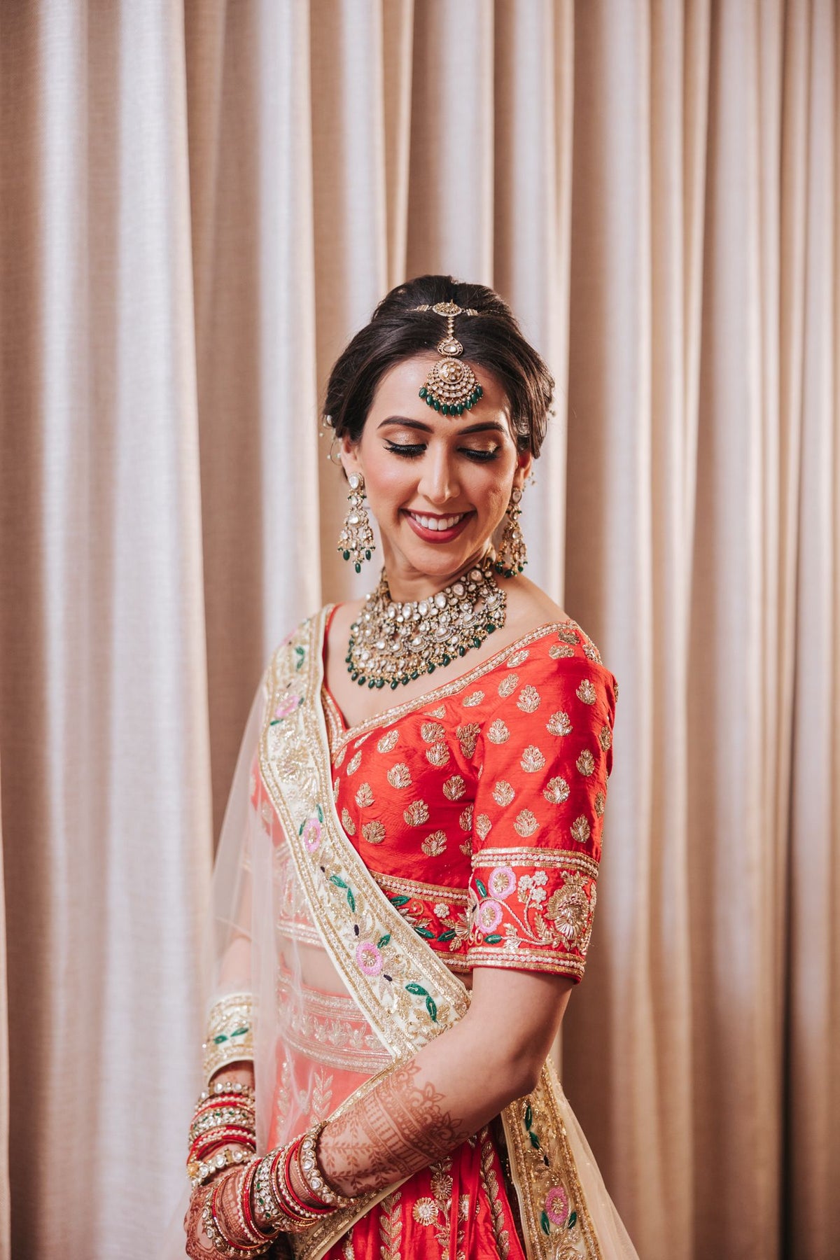 Kiian jewelry worn by a model