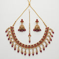 Kundan Ruby Necklace
