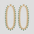 Emerald Dew Anklets