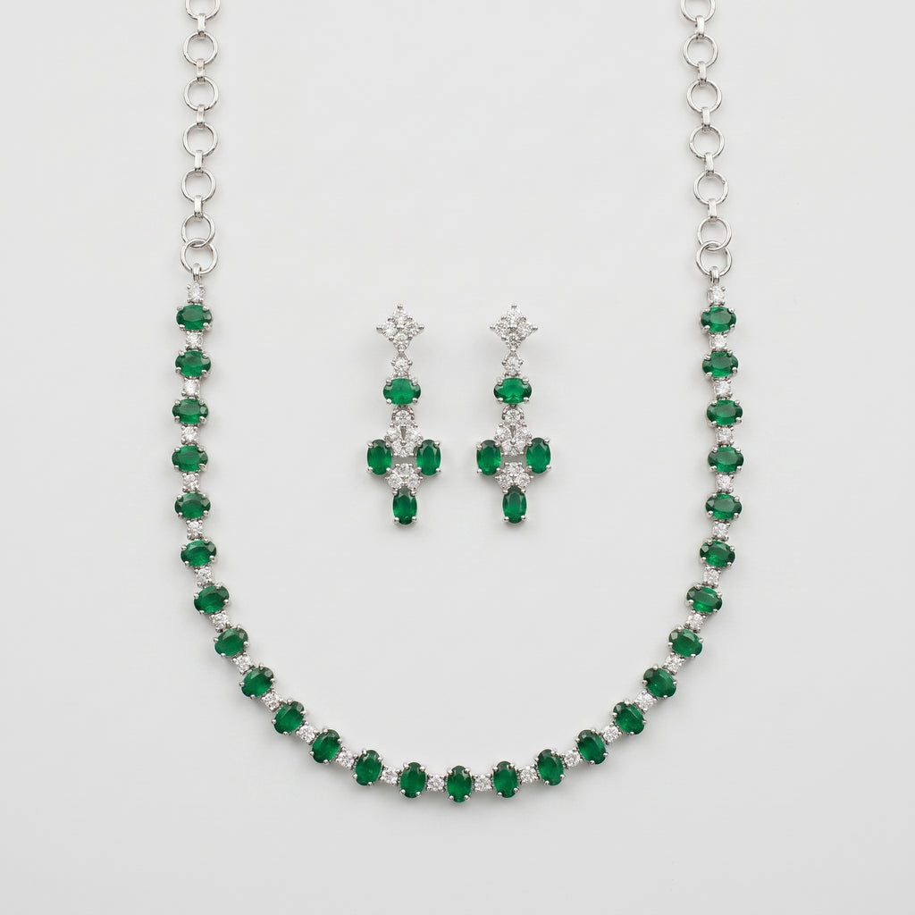 Rani Emerald Set