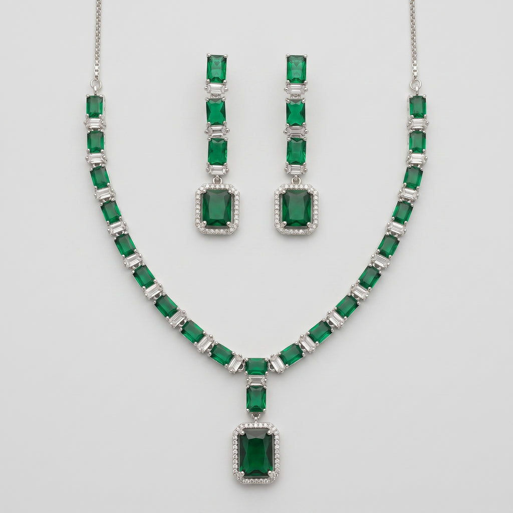 Zara Emerald Set