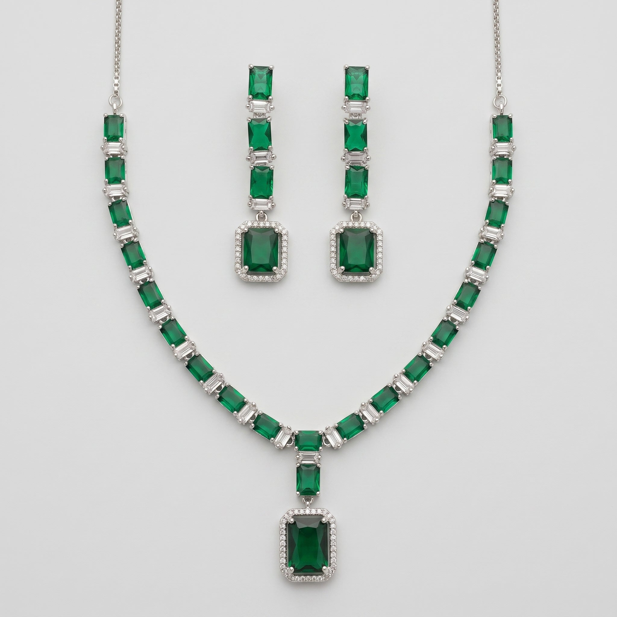 Zara Emerald Set