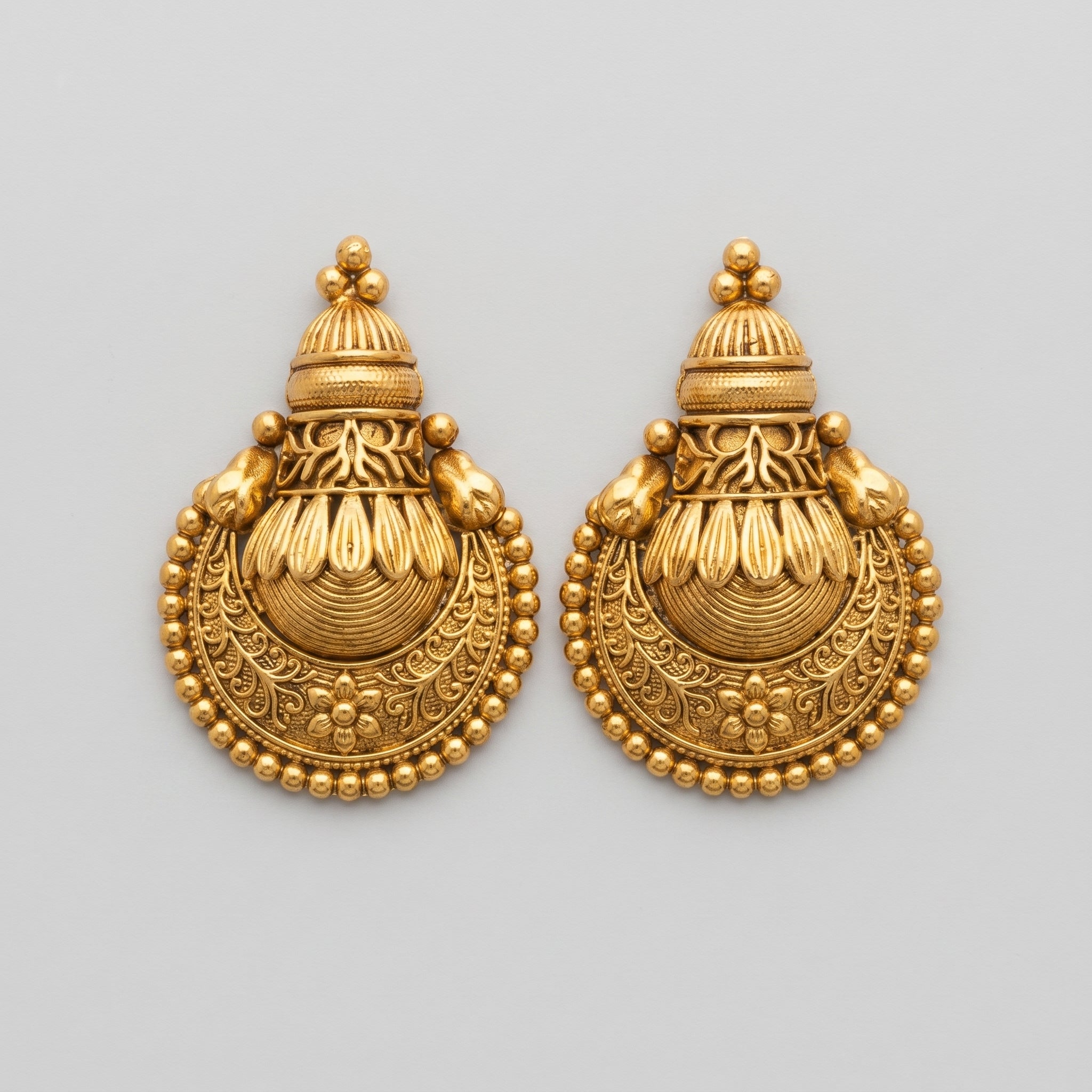 Virasat Gold Earrings