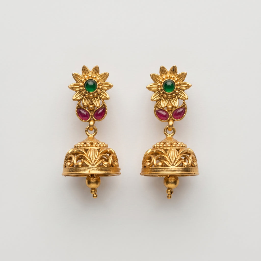 Kamala Jhumka Earrings