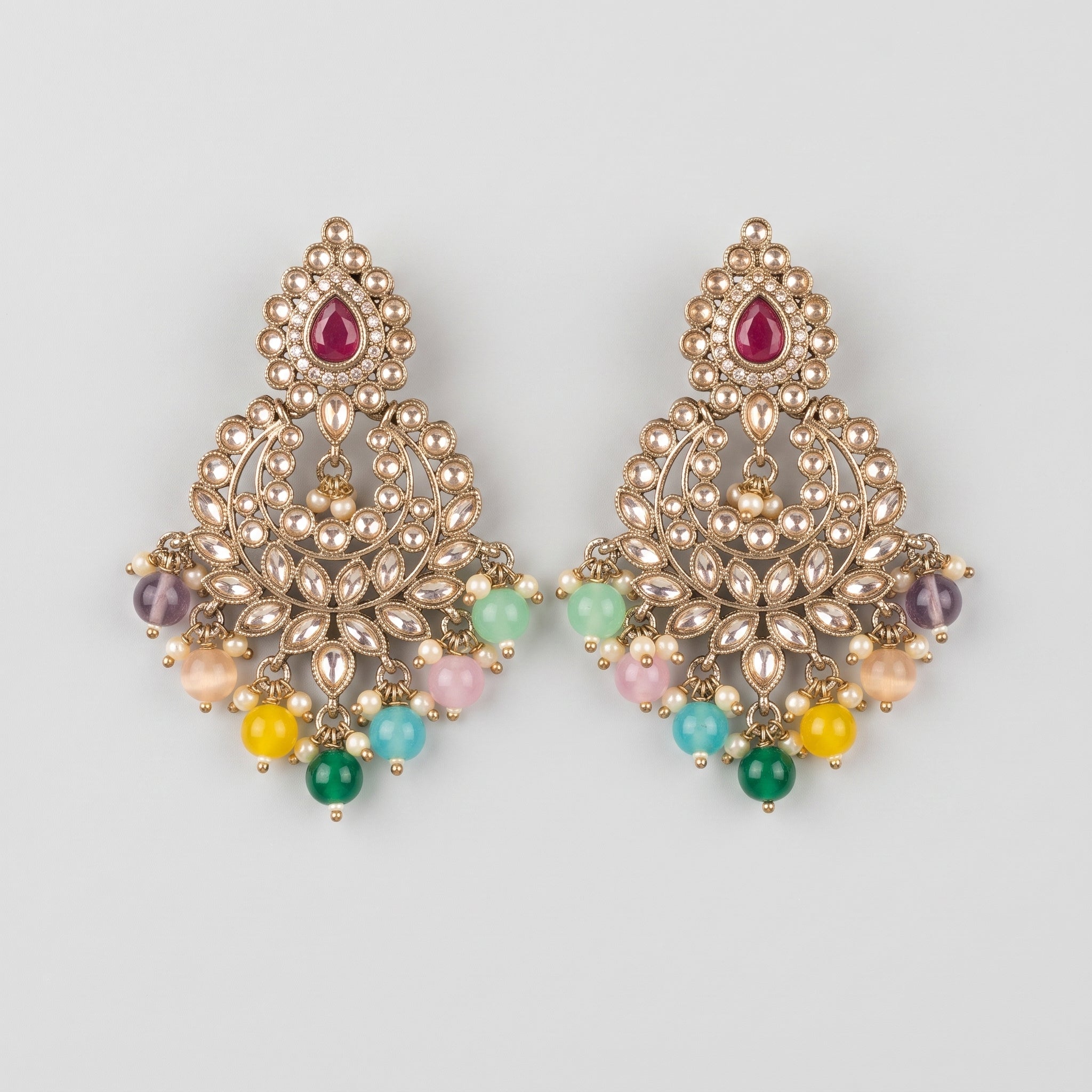 Rangoli Drop Earrings