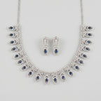 Mayuri Sapphire Necklace Set