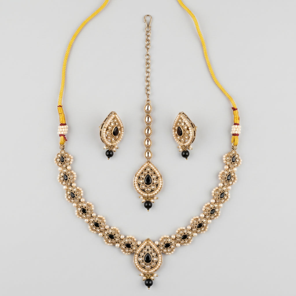Kundan Pearl Necklace