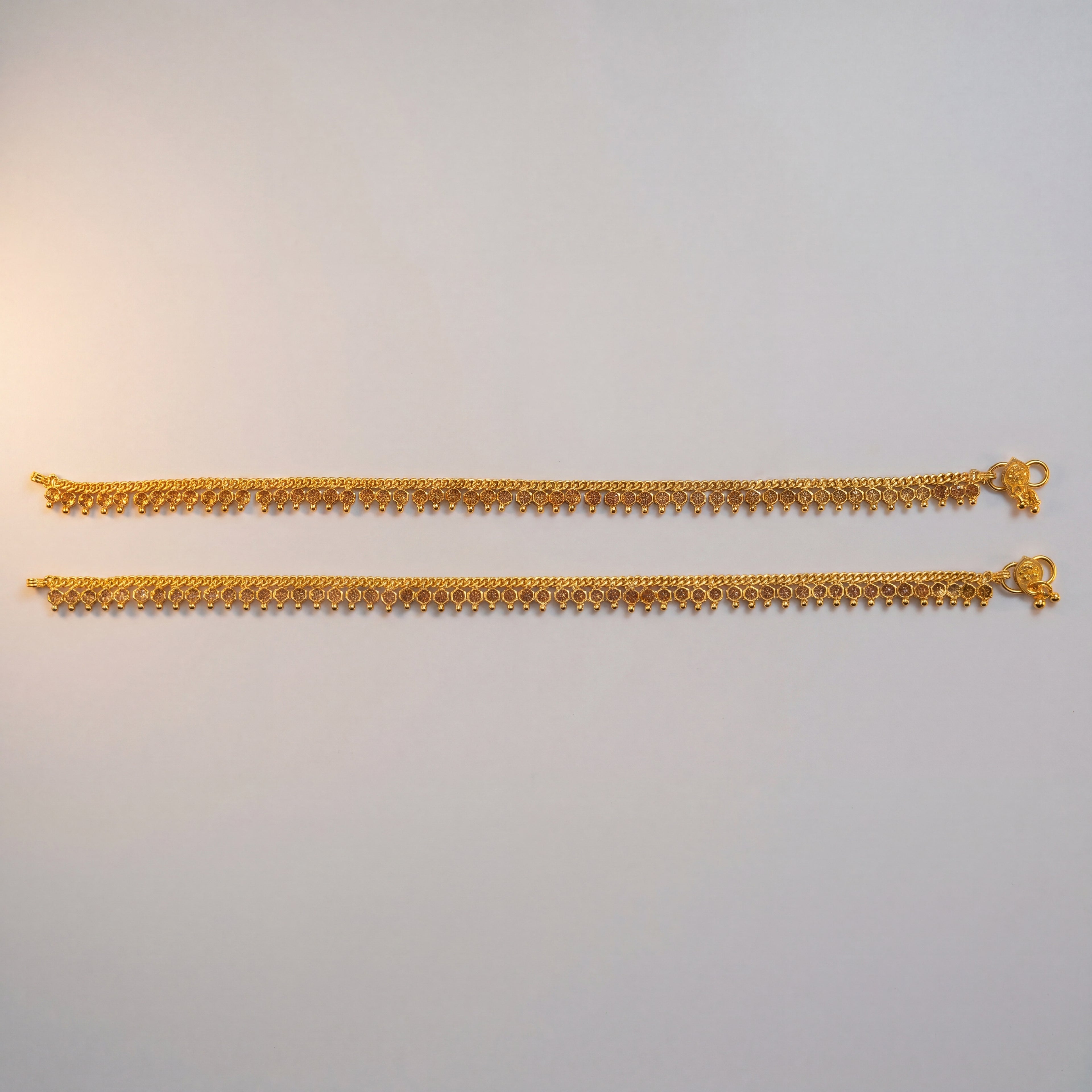 Kundan Drop Anklet