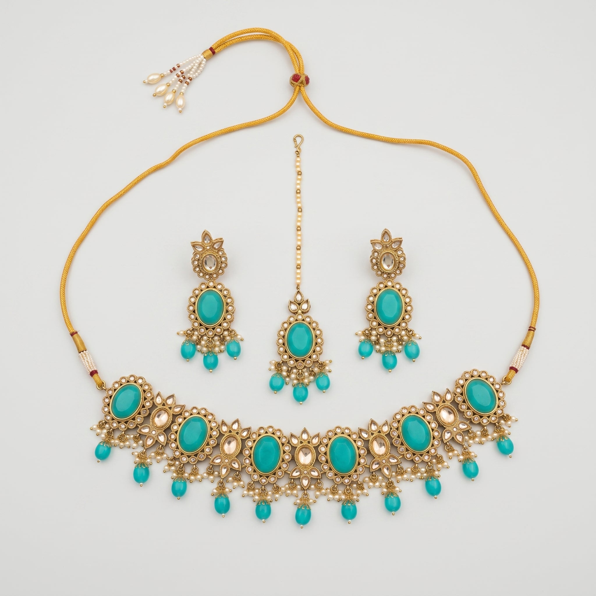 Rani Aqua Necklace