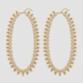 Kundan Floral Anklet