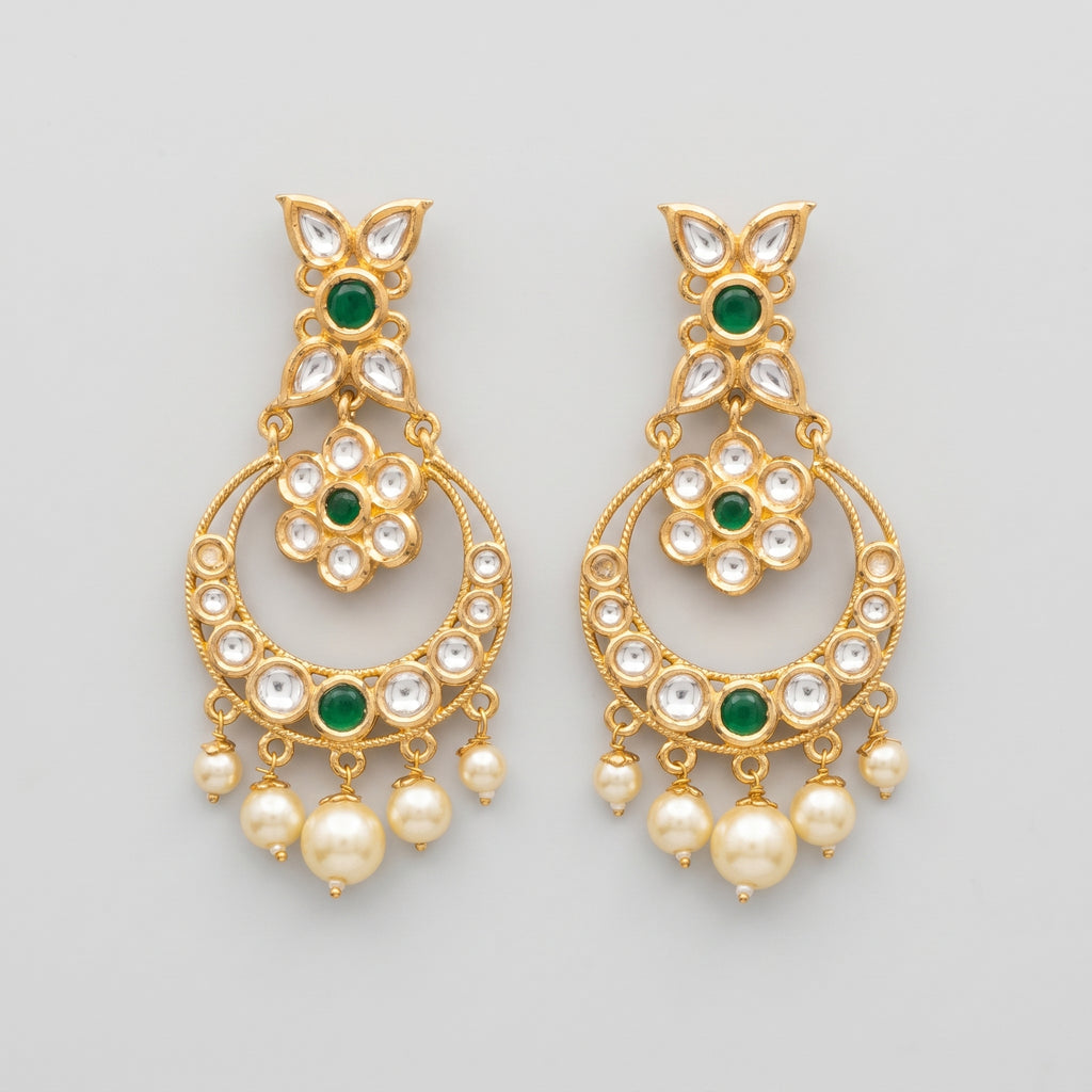 Rani Polki Earrings