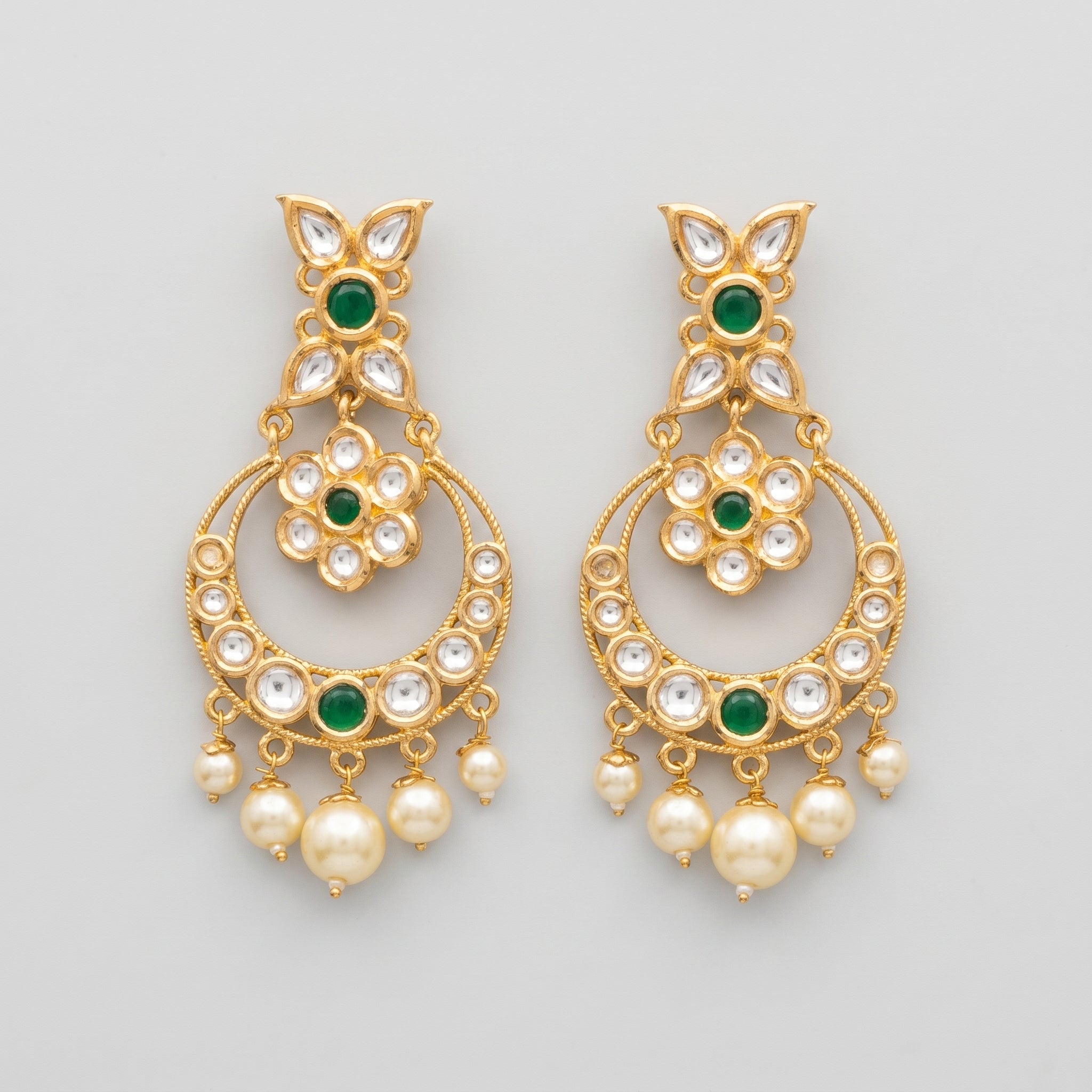 Rani Polki Earrings