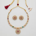 Kundan Rangoli Necklace