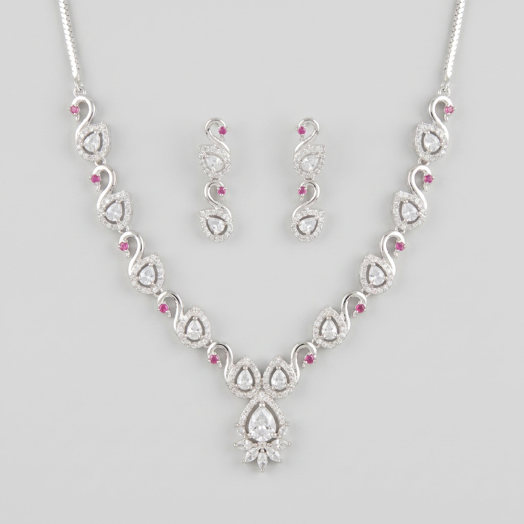 Hamsa Ruby Set