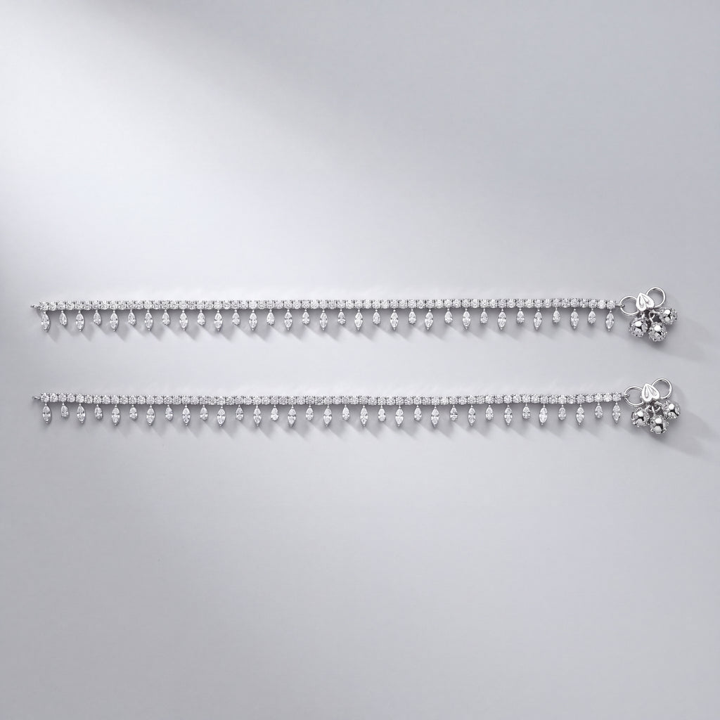 Aira Crystal Anklets