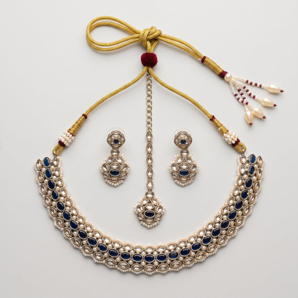 Neelam Pearl Necklace