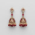 Ruby Jhumka Earrings