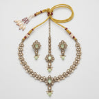 Kundan Mint Necklace
