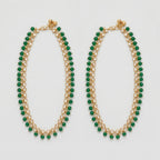 Emerald Pearl Anklets