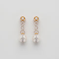 Infinity Moti Earrings