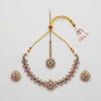 Amethyst Pearl Necklace