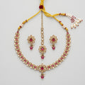 Kundan Pink Necklace