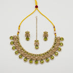 Pista Moti Necklace