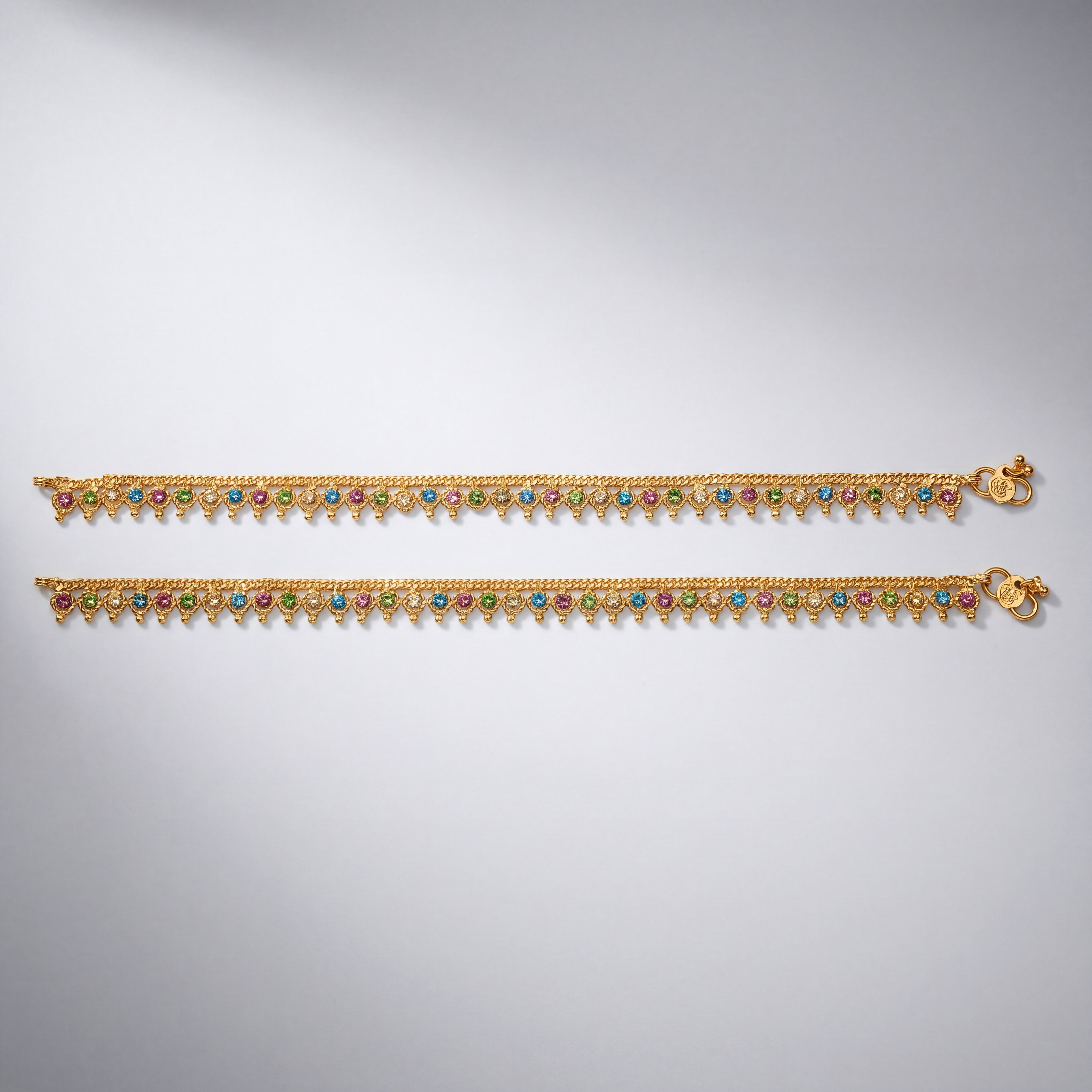 Rangoli Drop Anklet
