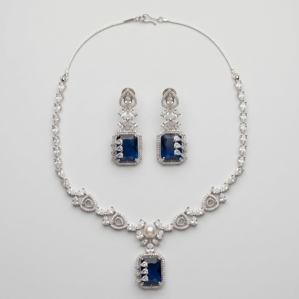 Pearl Neelam Set