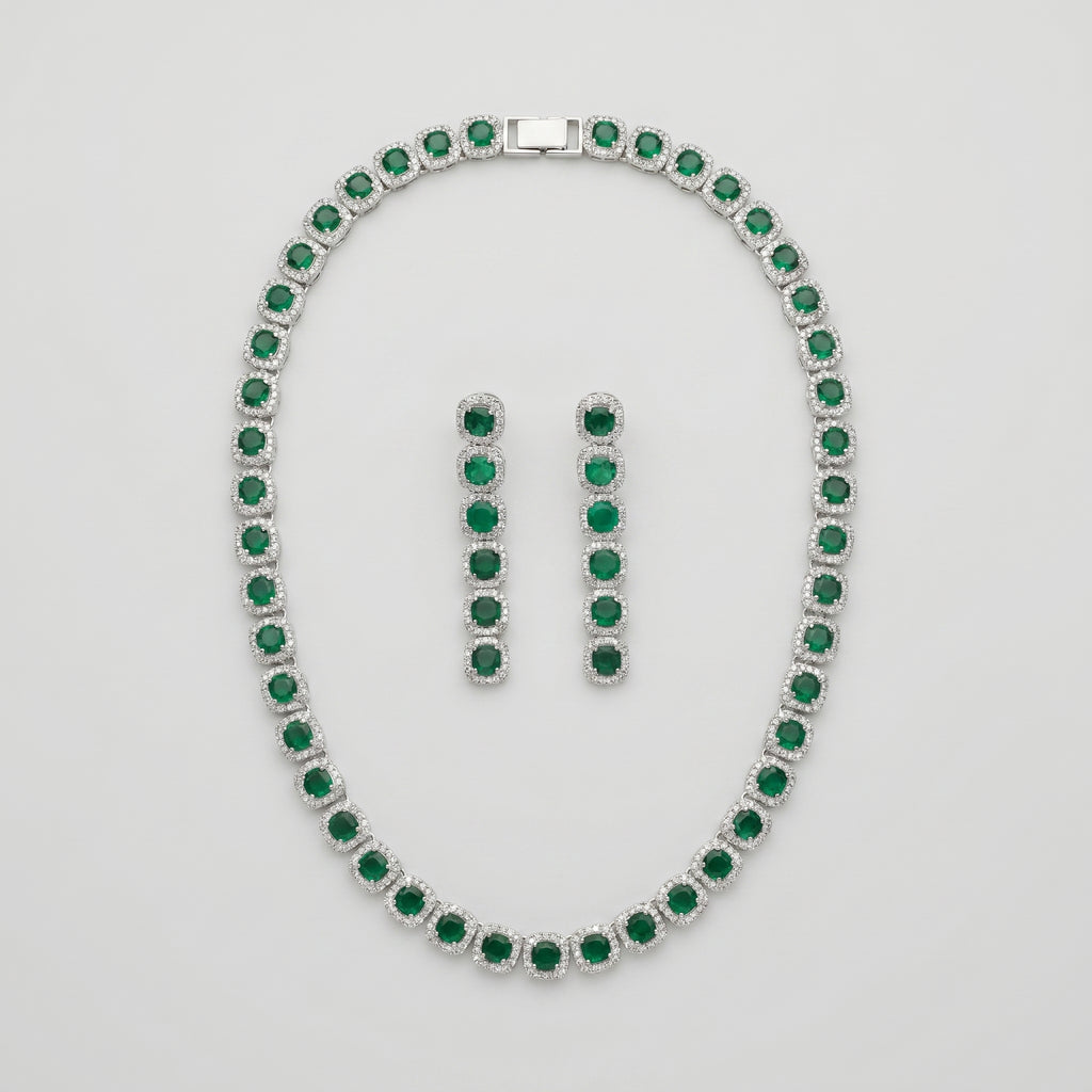 Rani Emerald Set