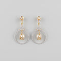 Golden Moti Earrings