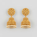 Pearl Jhumka Earrings