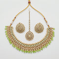 Aira Green Pearl Necklace