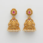 Ruby Drop Earrings