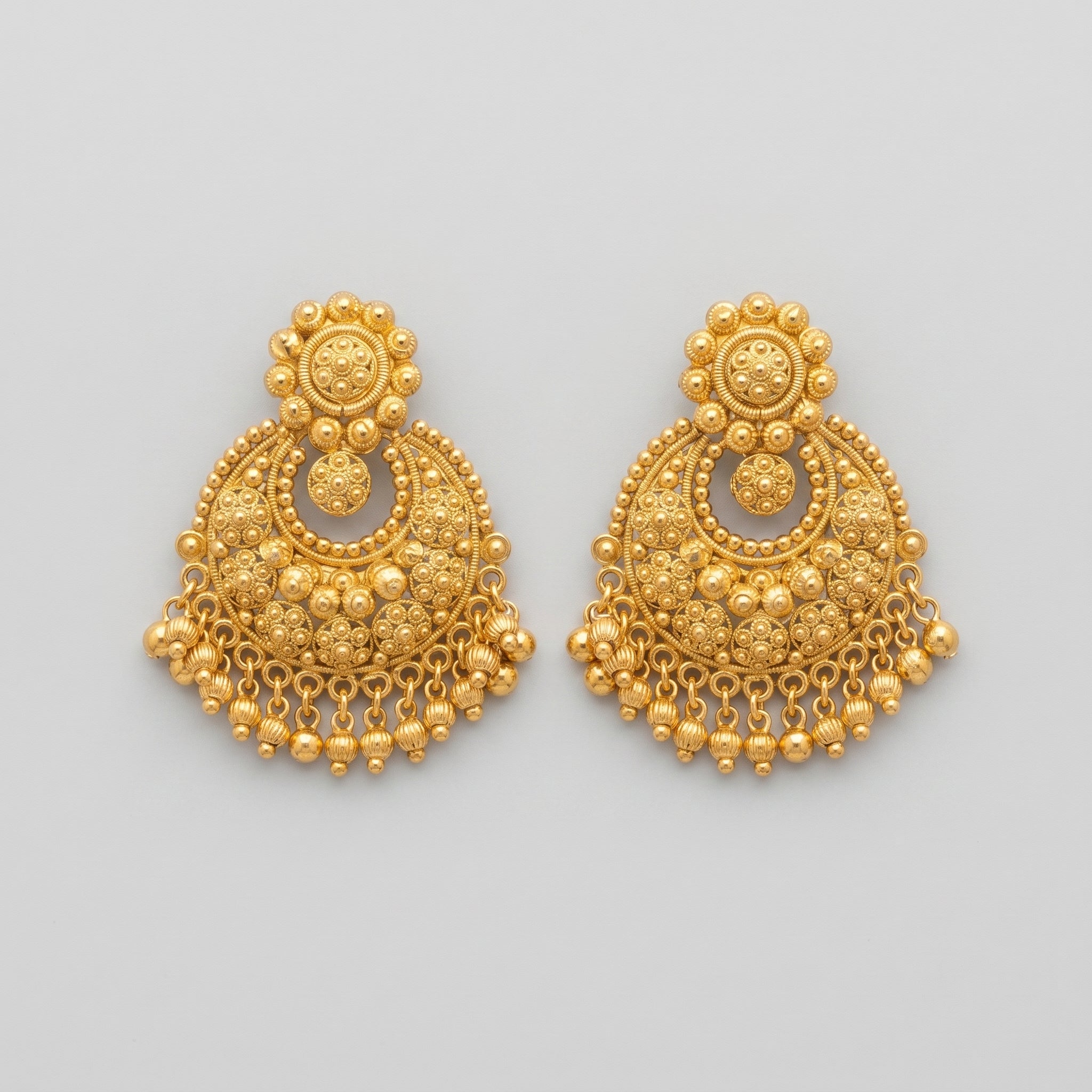 Kavya Gold Earrings
