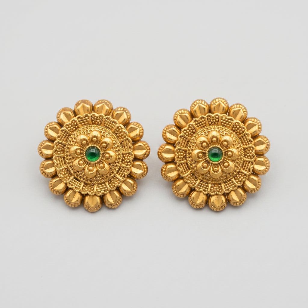 Panna Gold Earrings